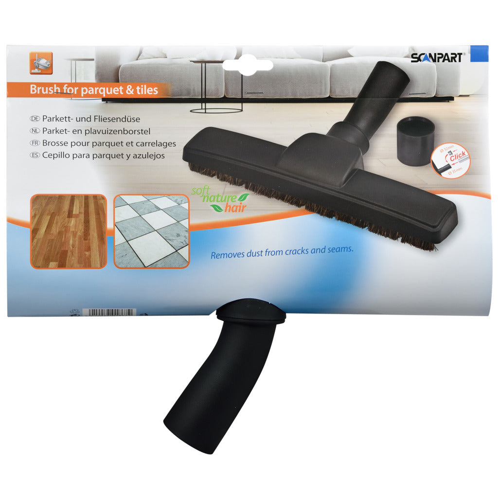 ScanPart ScanPart Universal Parkettbürste 32+35 mm schwarz