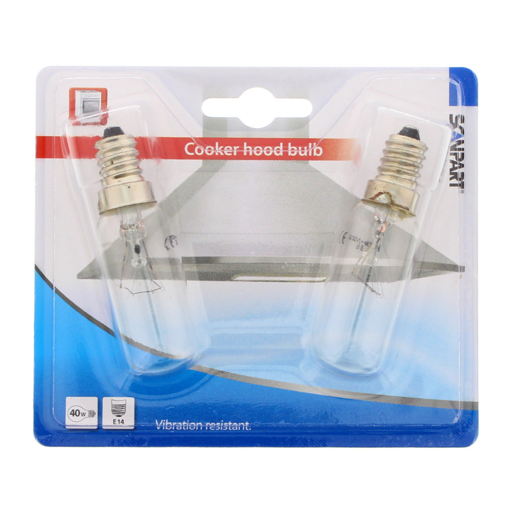 ScanPart ScanPart-Extraktor-Kaplamp E14 40W T25 2-Pa