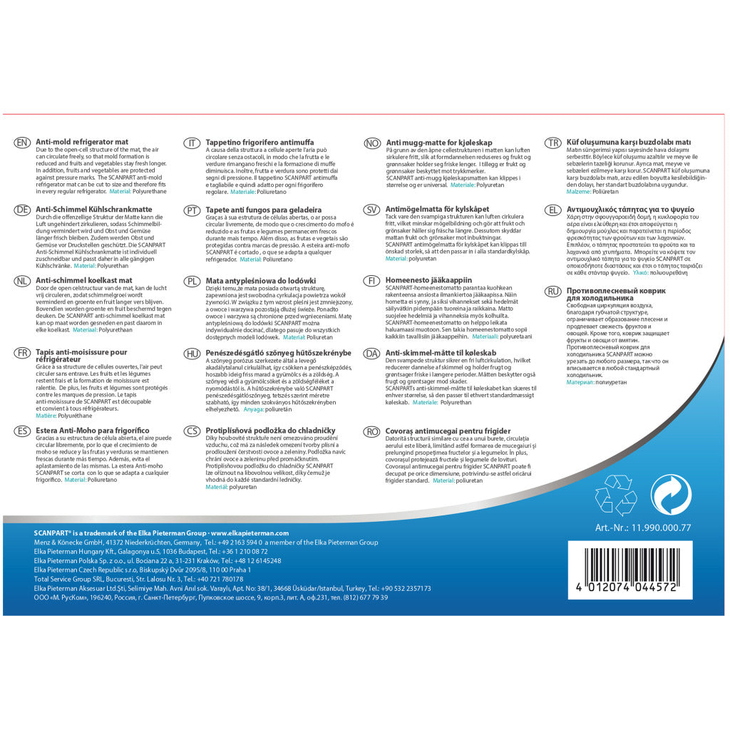 ScanPart ScanPart Anti-Fungalmatte 46x29.5 cm