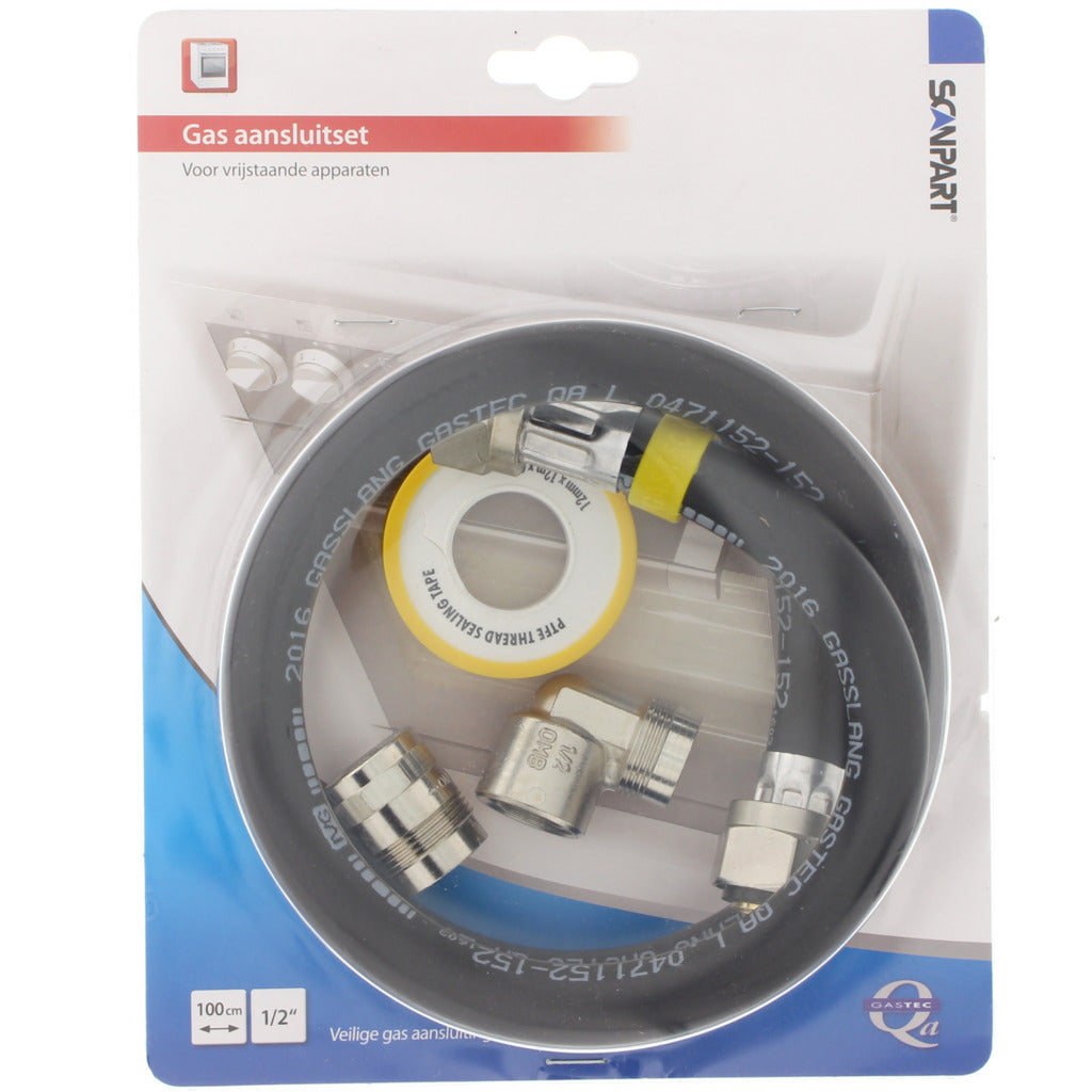 ScanPart ScanPart 1104010003 Gasverbindungssatz 1 2 100 cm