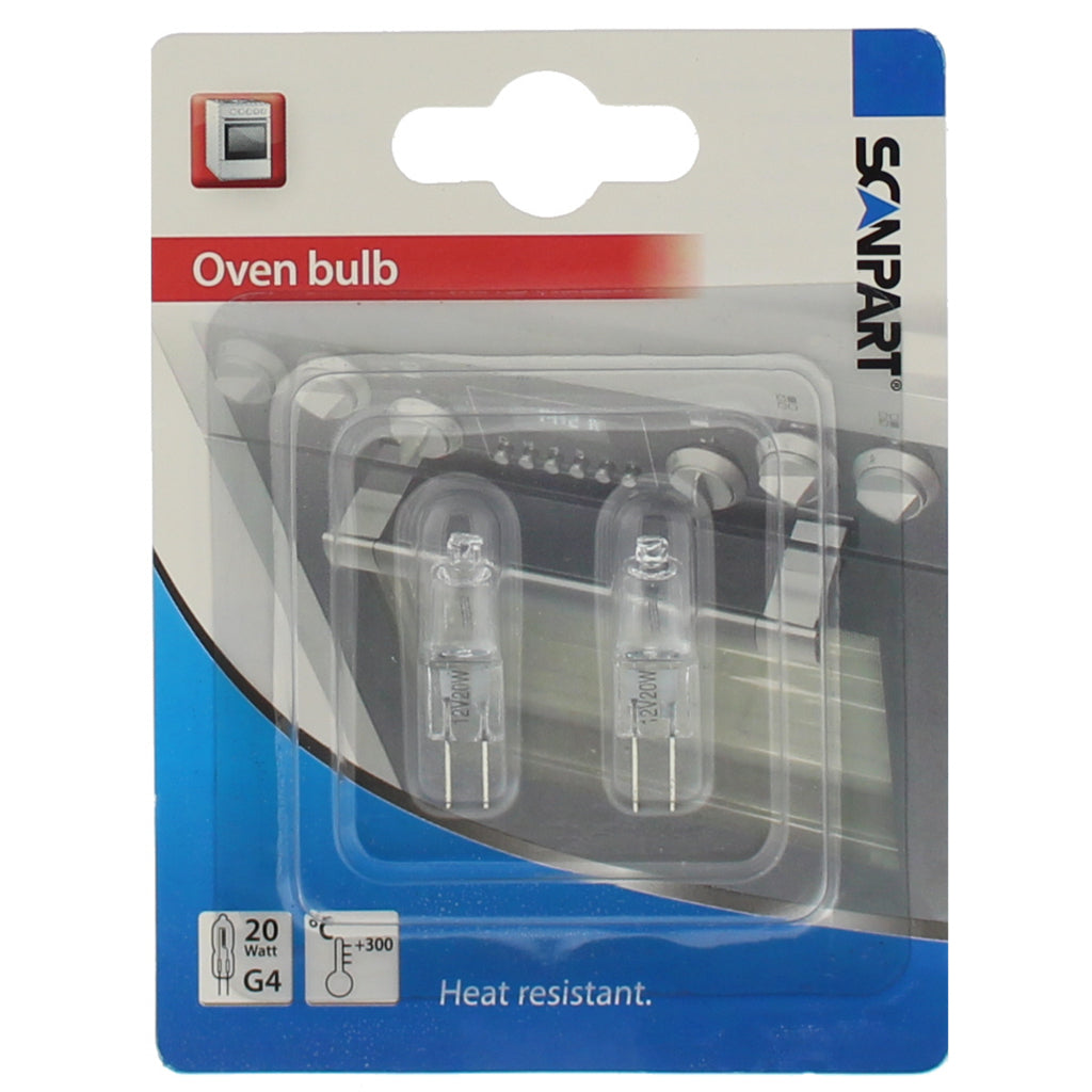 ScanPart Ofenlampe G4 20W 300gr. Halo A2
