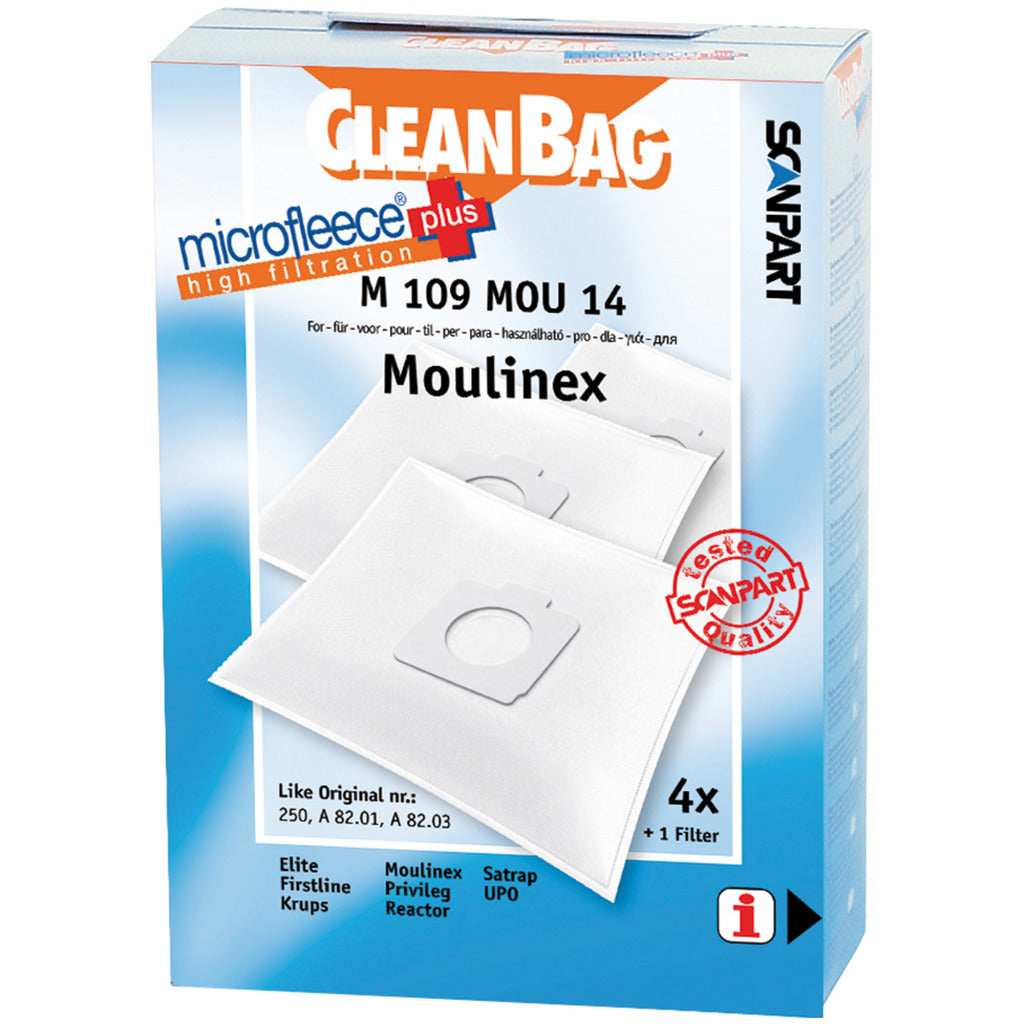 ScanPart ScanPart Mikrofleece+ Dust Bag Moulinex Compact