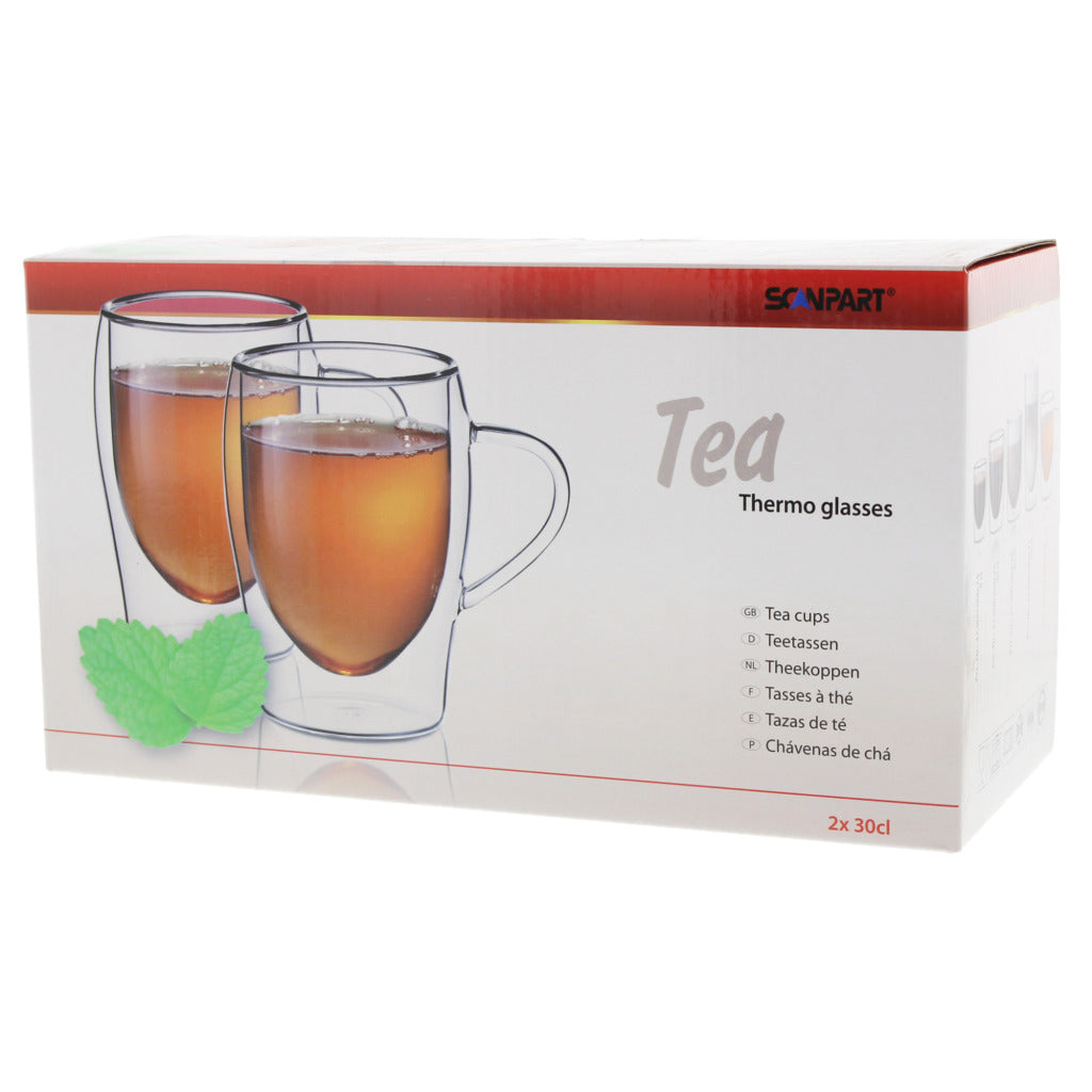 Scanpart Tee-Thermogläser 30cl 2 Stück