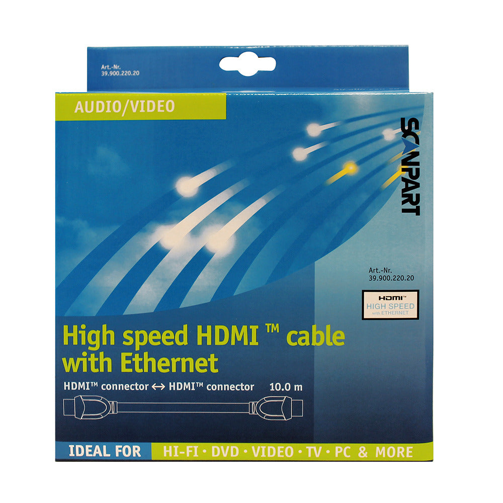 ScanPart ScanPart HDMI -Kabel Hochgeschwindigkeit und Ethernet 10m