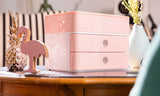 Han Han HA-1100-86 Smart-Box Plus Allison 2 Schubladen und Box Pink - afbeelding 2
