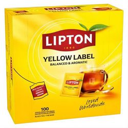 Lipton Feel Good Selection Tee, gelbes Etikett (100 Stück)