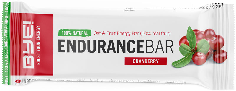Tschüss! Langstreckenbar Cranberry 40 Gramm (Schachtel mit 30 Teilen)