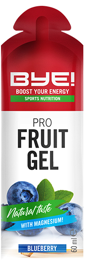 Tschüss! Pro Fruit Gel Blaubeer 60 ml (Schachtel mit 12 Teilen)