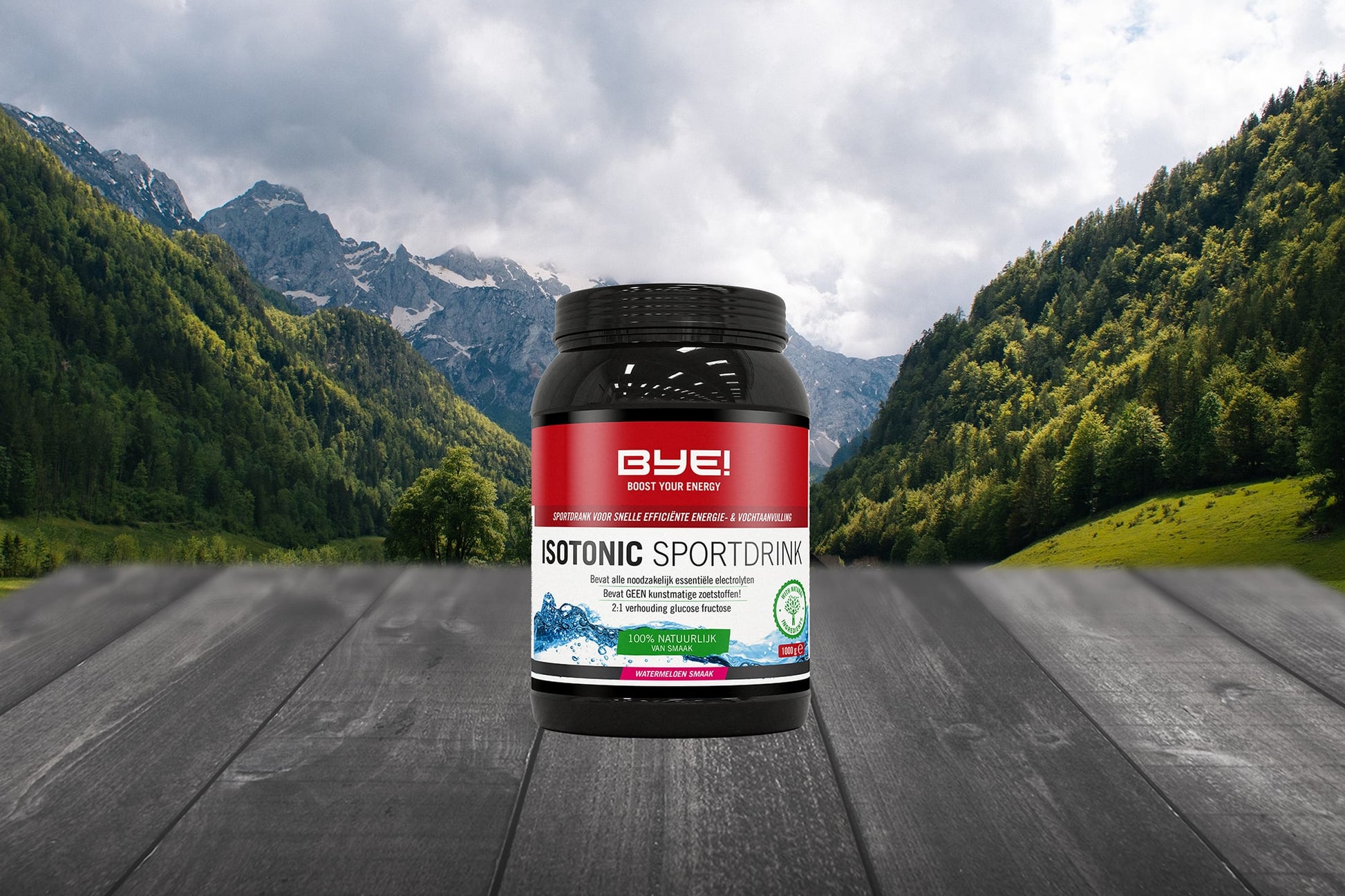 Tschüss! Isotonischer Sportgetränk Wassermelone (1 kg)