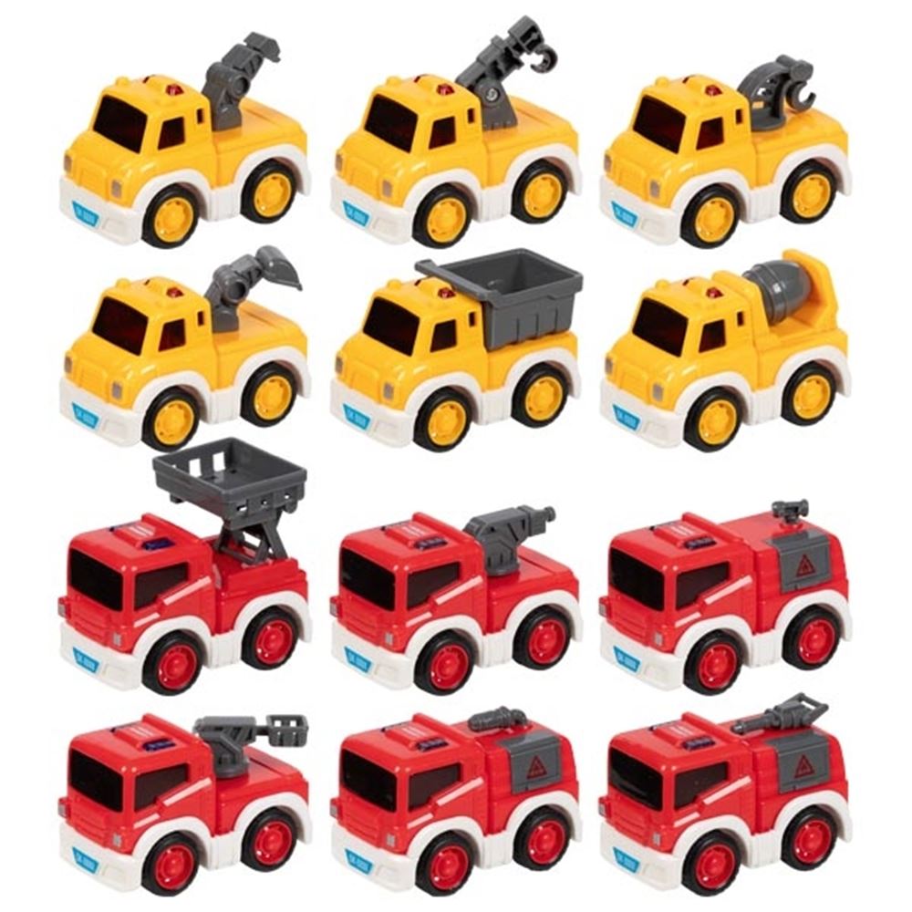 Baufahrzeuge Feuerwehrauto, L= 7,2