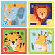 Schiebepuzzle Afrikanische Tiere, Kunststoff