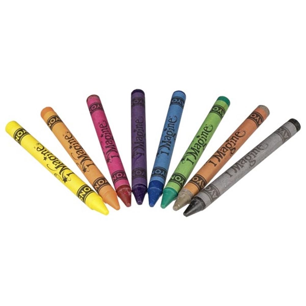 Goki Wachs Crayon für Textil, 8..