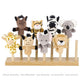 Goki Finger Puppe Wildtiere, 8 -Set von 8