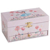 Goki Music Box Ballerina Blumen rosa
