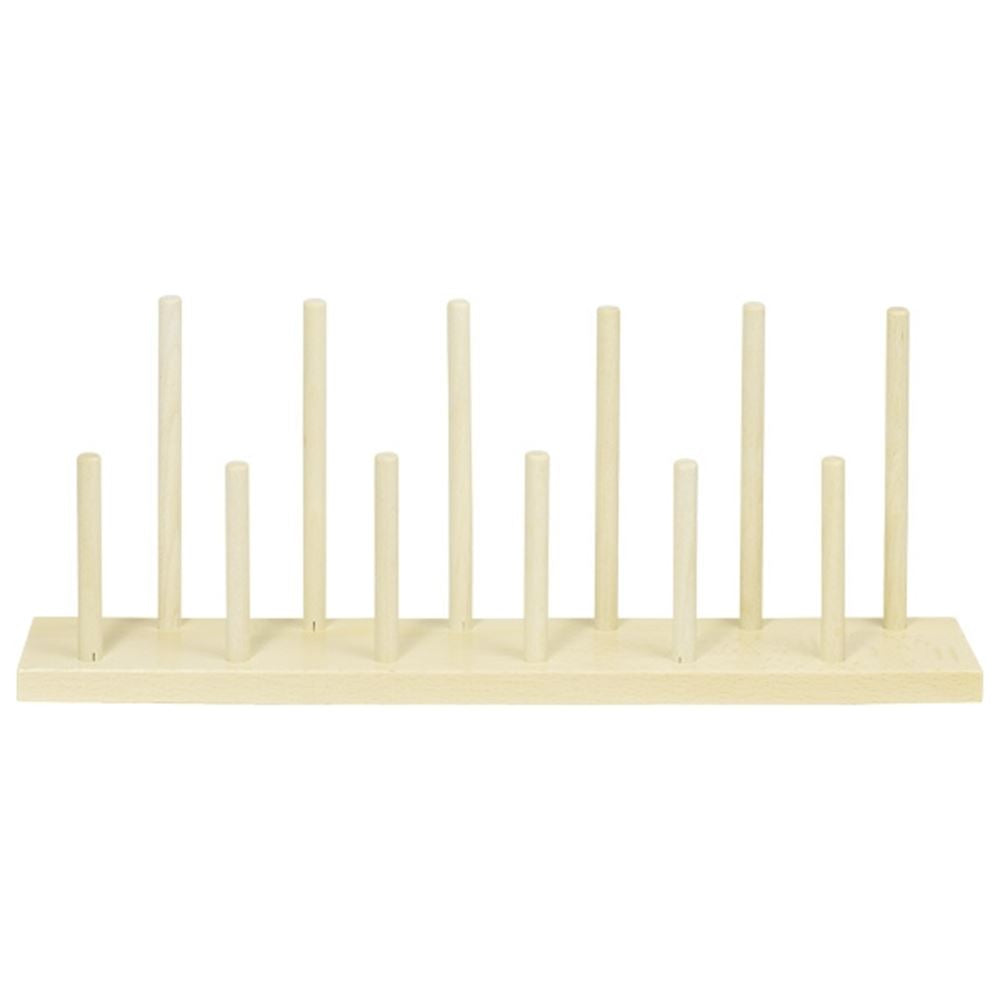 Holzdisplay für Fingerpuppen. 40x