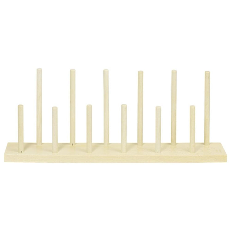Holzdisplay für Fingerpuppen. 40x