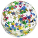 Hüpfball - Glitzersterne. 4,3 cm