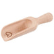 Goki Holzmehlschaufel Herz klein, 10 cm