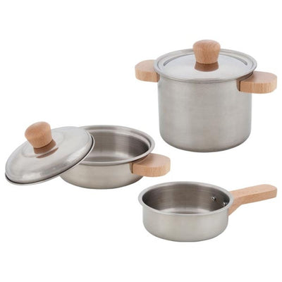 Goki Pannen Kochset Metal, 5dlg.