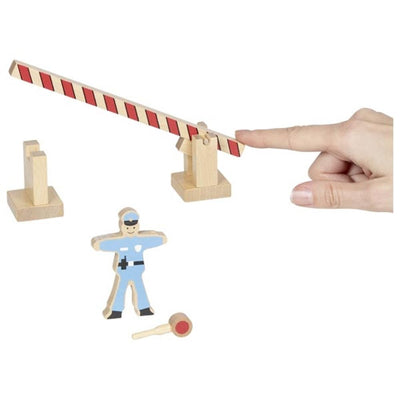 Goki Holz-Verkehrsschilder-Set – 21-teilig.