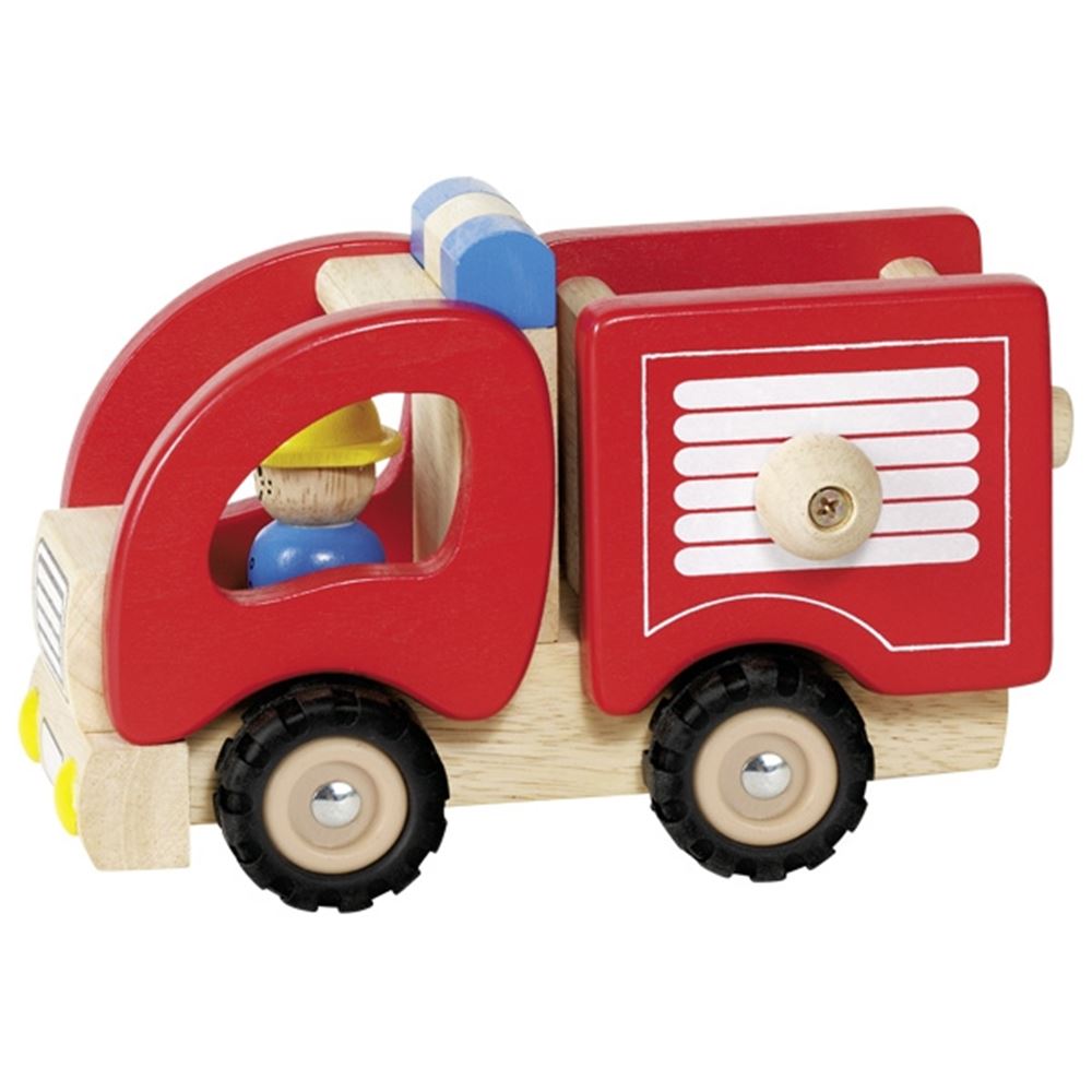 Goki Holzfeuerwehrwagen