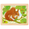 Goki Holzpuzzle Waldtier, 24st.