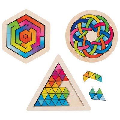Goki hölzerne Gehirnbrecher -Puzzle pro Stück