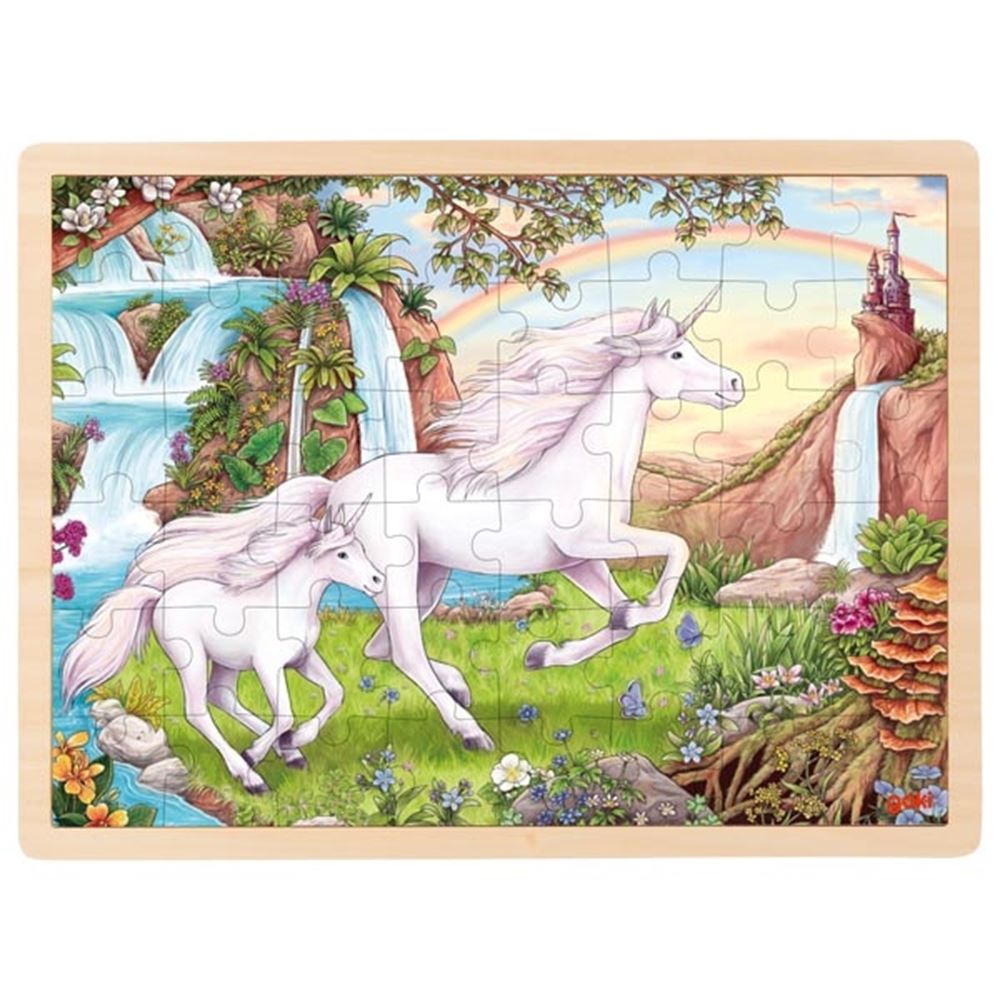 GOKI HOOLEN JIGSAW Puzzle Unicorn, 48st.