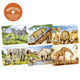 Goki Holz Mini -Puzzle Wildtiere