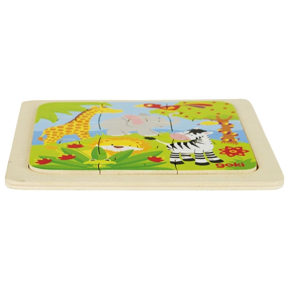Puzzle Bauernhof, Meerestiere etc. 9 Teile.
