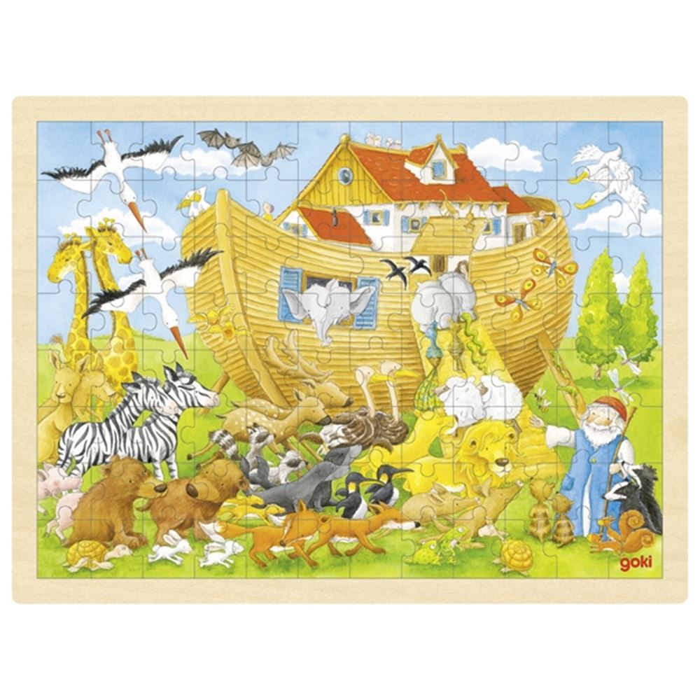 Goki Holzrätsel Ark van Noah, 96st.