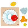 Goki Holzspirograph Ceat Set, 6dlg.