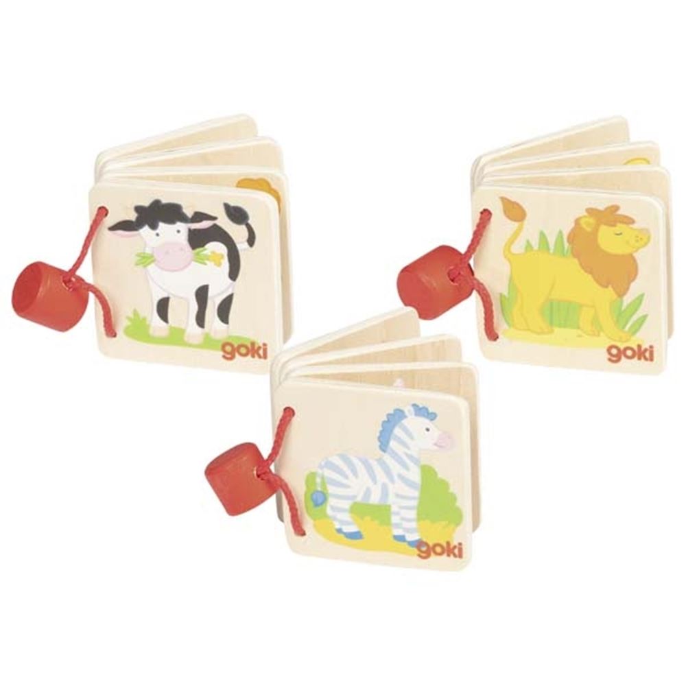 Holzhefte. 5x5x2 cm. 3 Motive. 1+