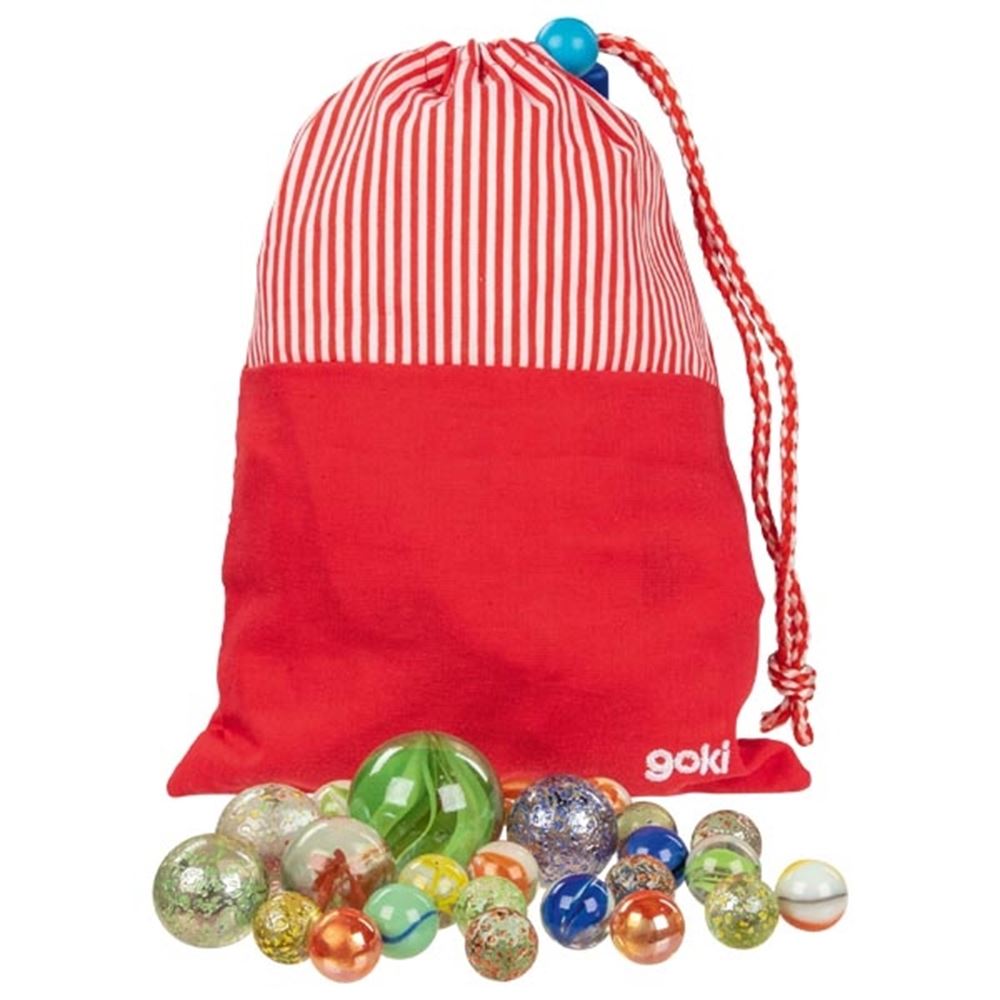 Goki marble with 50 marbles