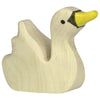 Holztigerschwan, klein schwimmend. 3,5 cm