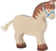 Zugpferd Holztiger. 15 cm.