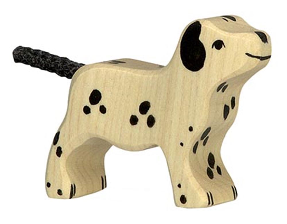 Holztiger Dalmatiner, stehend, klein. 6 c