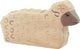 Holztiger-Schaf, liegend. 10,5 cm.