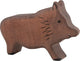 Holztiger Waldtiere - Wildschwein - 12x3x8cm - Holzfigur - handgefertigt