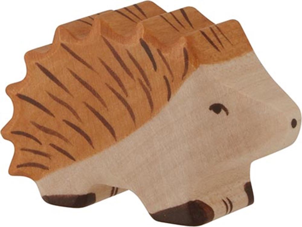 Holztiger-Igel. 7 cm.