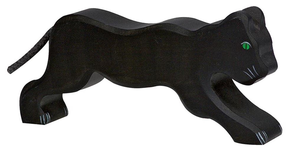 Holztiger-Panther. 16 cm.