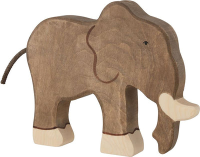 Holztigtiger Holztiger -Holzelefant