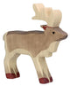 Holztiger-Rentier. 14 cm.