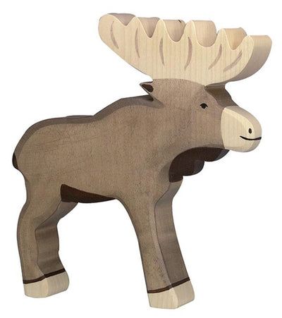 Holztiger-Elch. 18,5 cm.