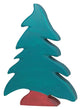 Holztiger-Nadelbaum. 21 cm.