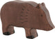Holztiger Wildschwein. 11,7 cm.