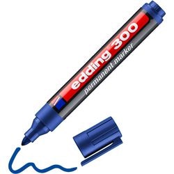 Edding 300 Marker, Liniendicke 1,5-3 mm, blau, 1 Stück