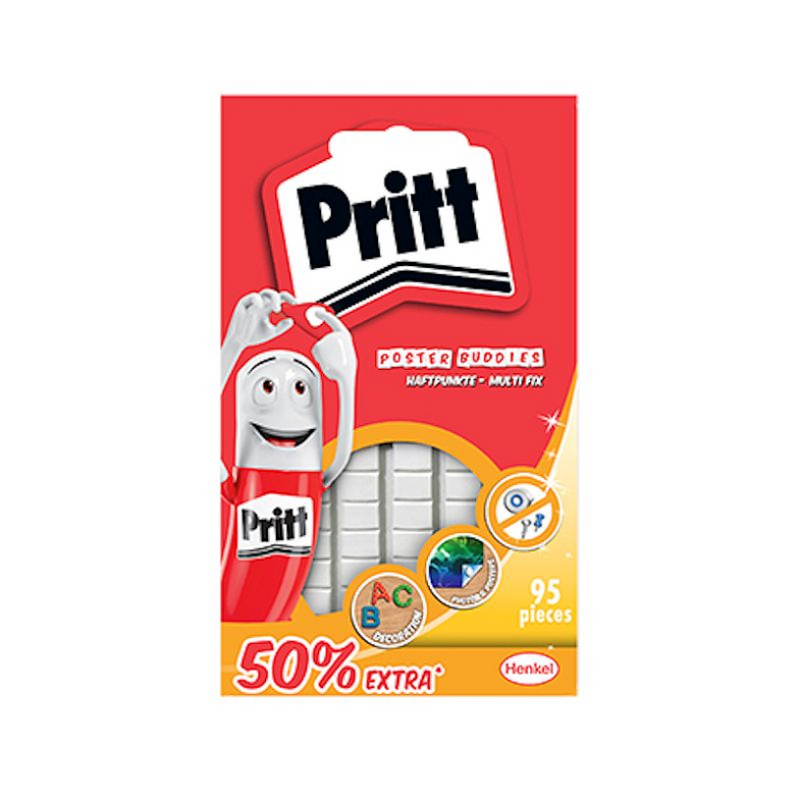 Quantore Poster Buddies Pritt doppelseitige Klebepads