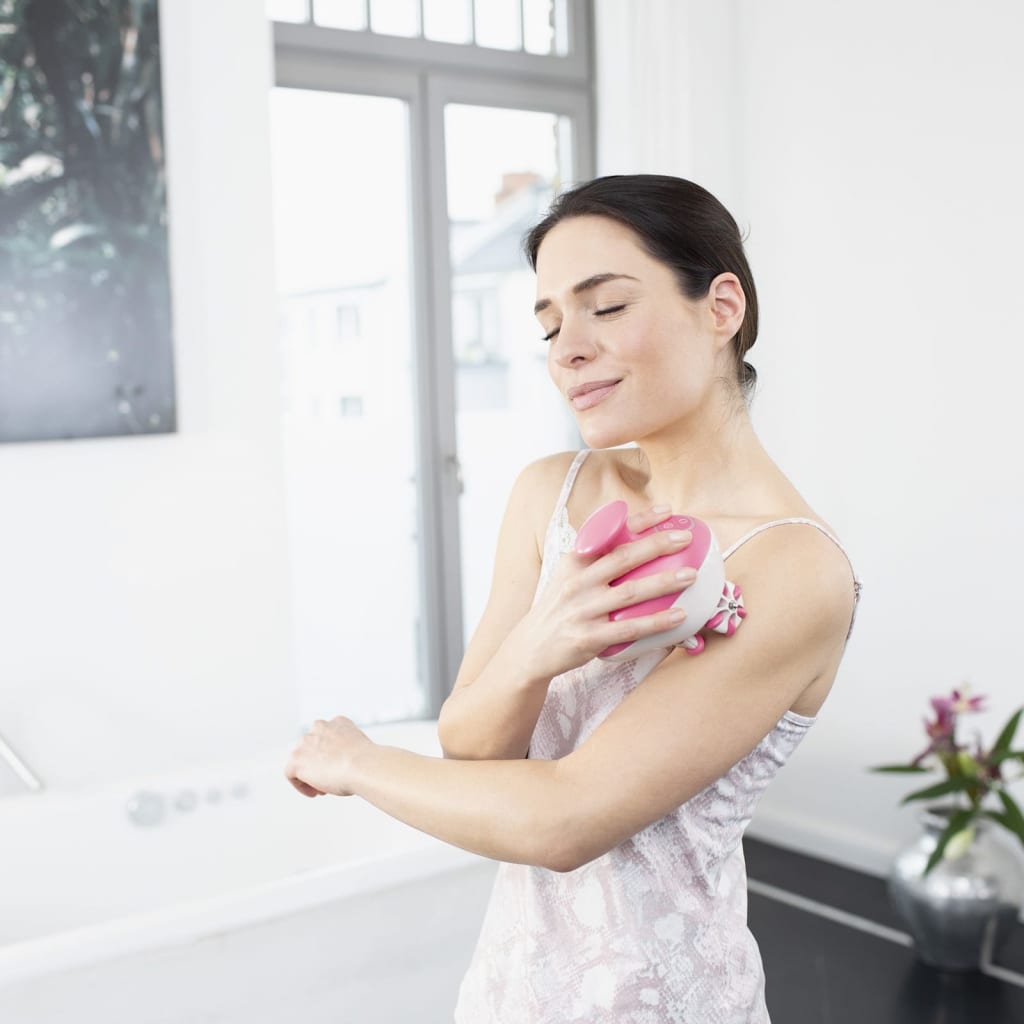 Medisana medisana massage maschinen anti-cellulitis 900 rosa und weiß