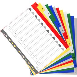 Tabs Exacompta PP A4+ 15-Loch